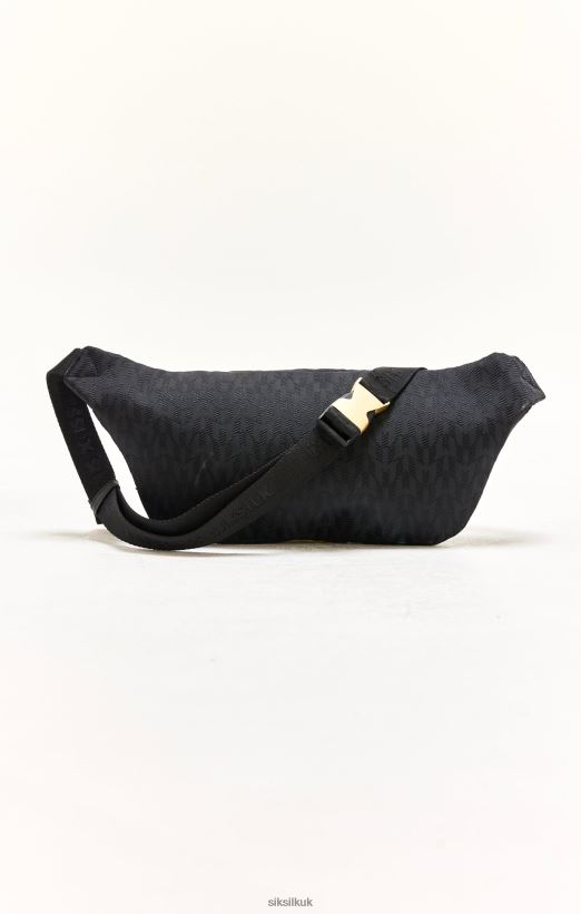 SikSilk x Bag 020XHH619 Messi Black Bumbag Unisex