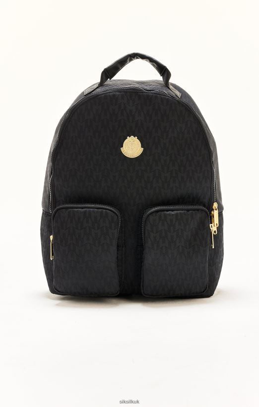 SikSilk x Bag 020XHH622 Messi Black Rucksack Unisex