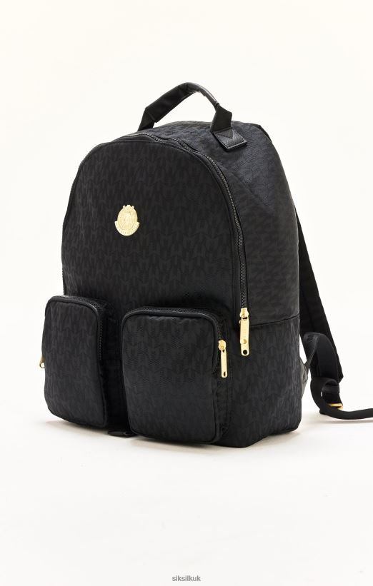 SikSilk x Bag 020XHH622 Messi Black Rucksack Unisex