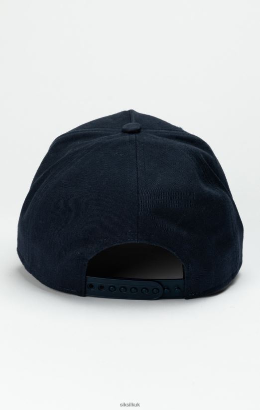 SikSilk Accessory 020XHH236 Navy Varsity Trucker Cap Unisex