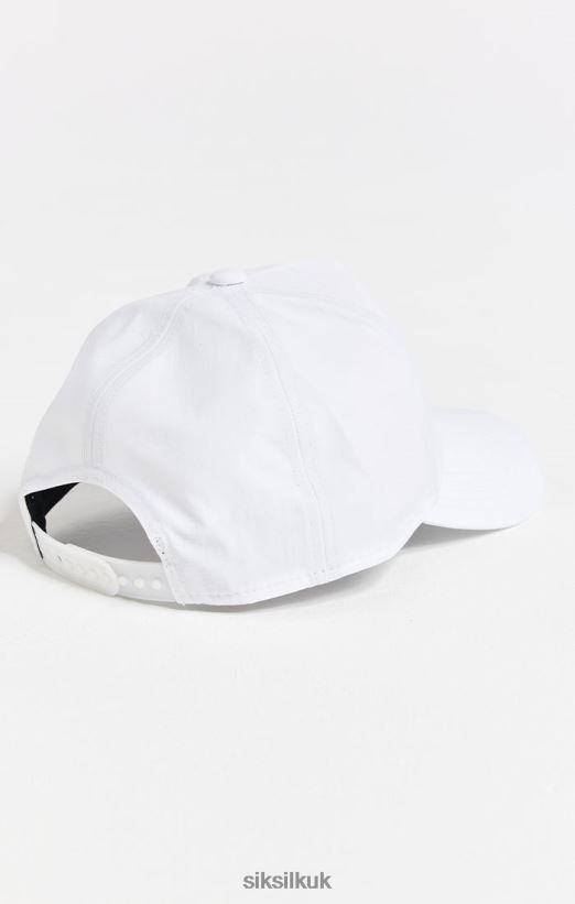 SikSilk Accessory 020XHH243 White Infinity Nylon Trucker Cap Unisex