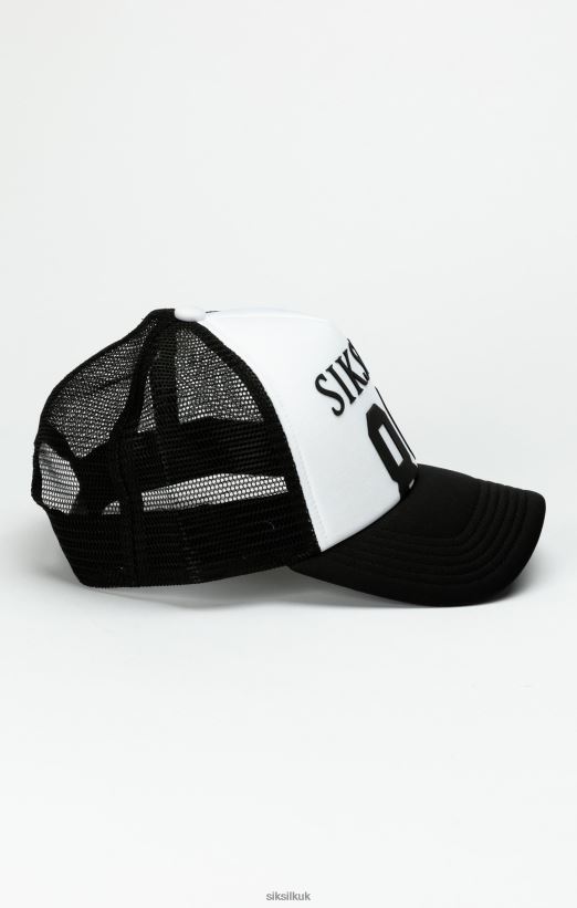 SikSilk Accessory 020XHH249 Black 89 Foam Mesh Trucker Cap Unisex
