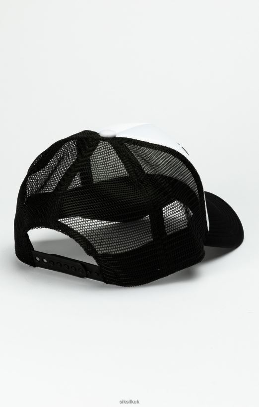 SikSilk Accessory 020XHH249 Black 89 Foam Mesh Trucker Cap Unisex