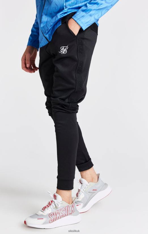 SikSilk Apparel 020XHH302 Black Skinny Fit Jogger Boys