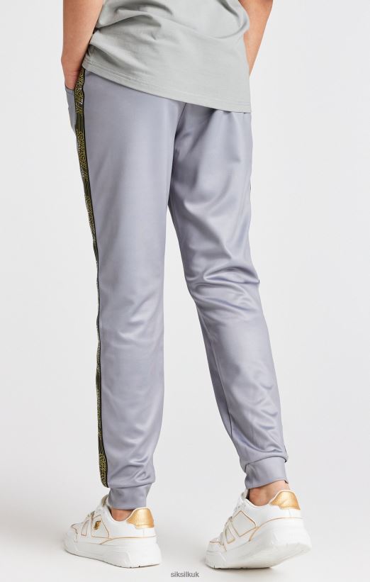 SikSilk Apparel 020XHH303 Grey Taped Jogger Boys