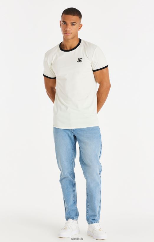 SikSilk Apparel 020XHH548 Blue Straight Cut Denim Men