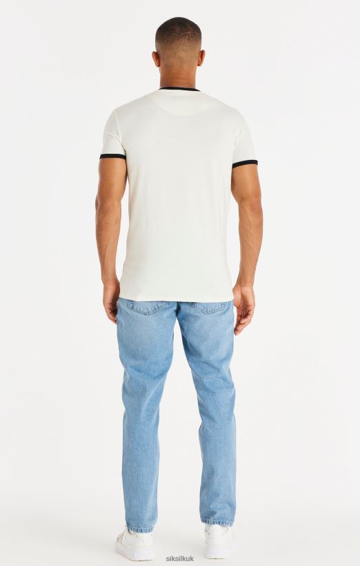 SikSilk Apparel 020XHH548 Blue Straight Cut Denim Men