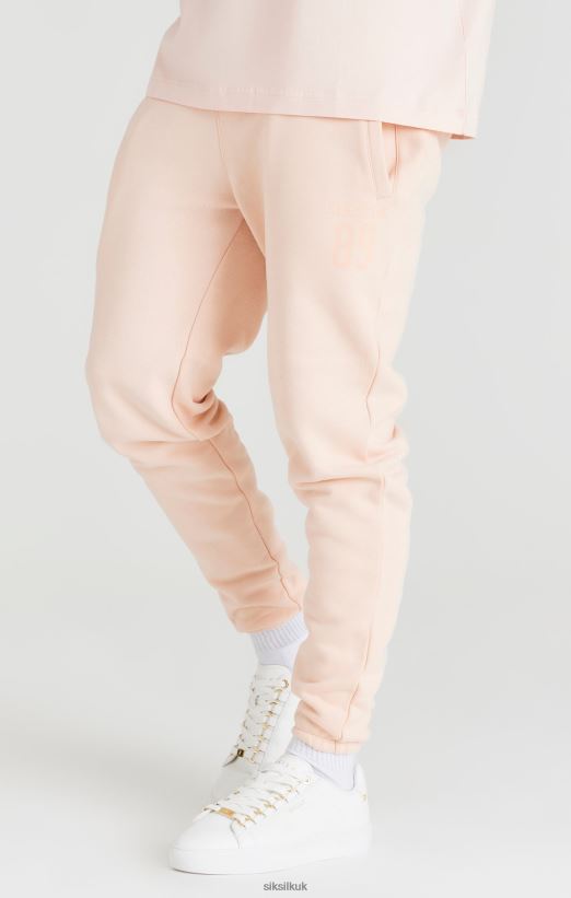 SikSilk Apparel 020XHH534 Pink Relaxed Fit Cuff Jogger Men