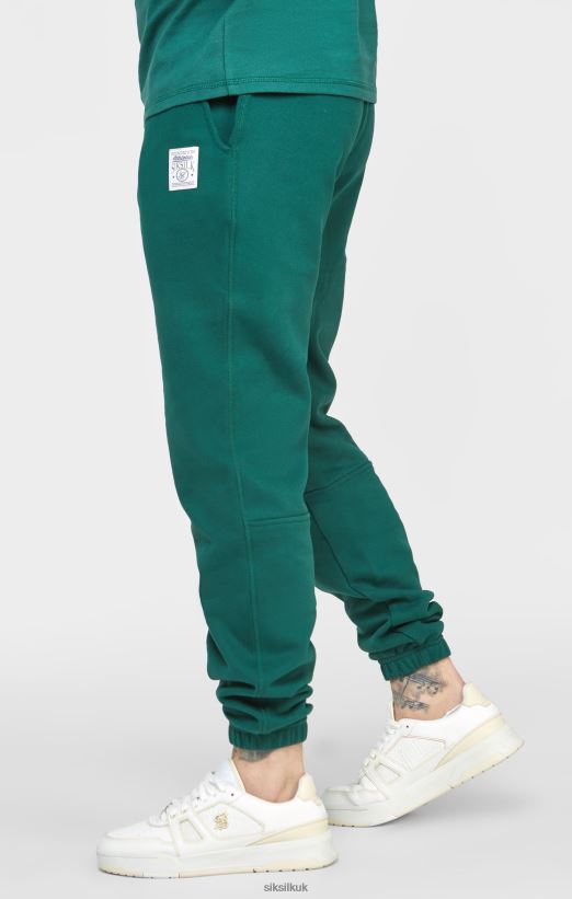 SikSilk Apparel 020XHH541 Green Relaxed Jogger Men