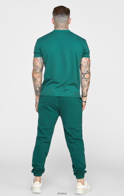 SikSilk Apparel 020XHH541 Green Relaxed Jogger Men