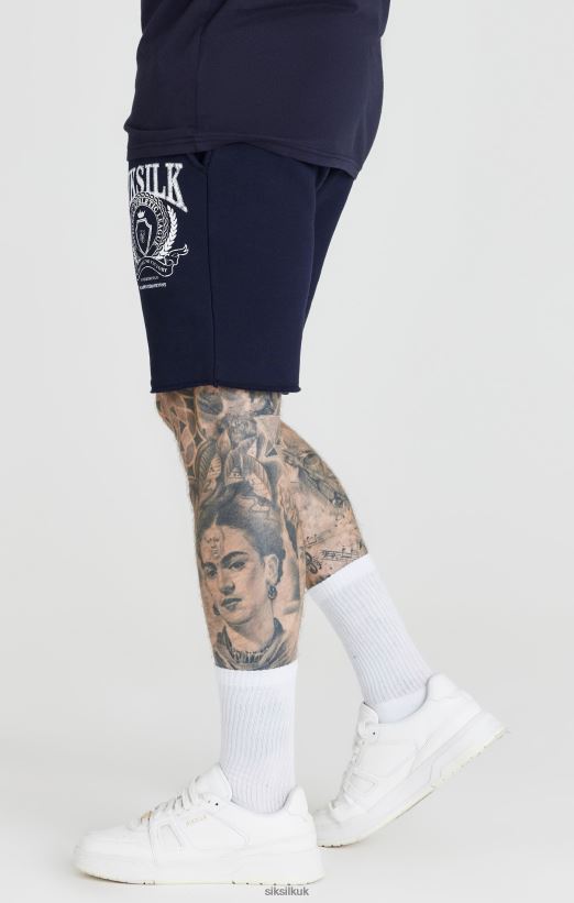 SikSilk Apparel 020XHH592 Navy Flight Short Men