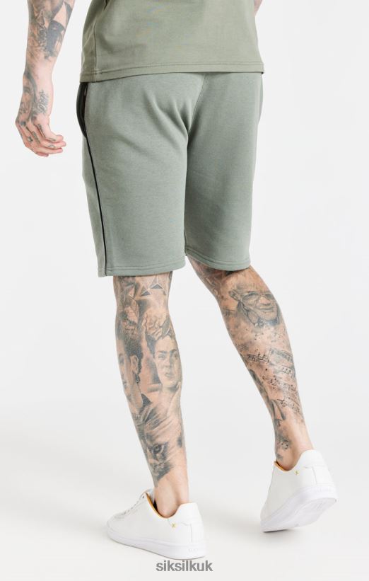 SikSilk Apparel 020XHH612 Khaki Smart Short Men