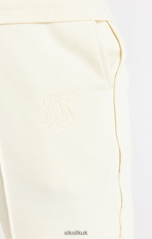 SikSilk Apparel 020XHH613 Ecru Smart Short Men