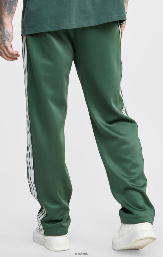 SikSilk Apparel 020XHH516 Green Smart Straight Leg Track Pant Men