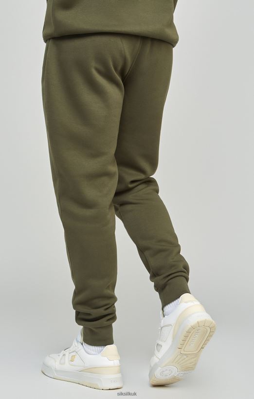 SikSilk Apparel 020XHH518 Khaki Essential Cuffed Jogger Men