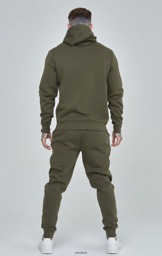 SikSilk Apparel 020XHH518 Khaki Essential Cuffed Jogger Men