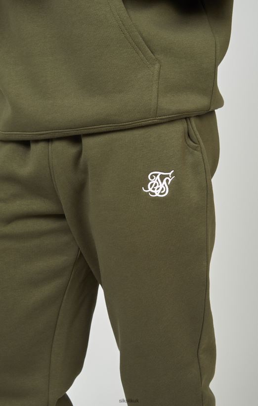 SikSilk Apparel 020XHH518 Khaki Essential Cuffed Jogger Men