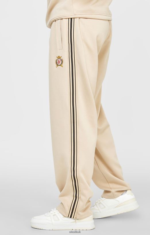 SikSilk Apparel 020XHH528 Ecru Loose Fit Pant Men