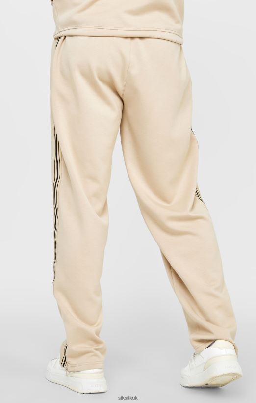 SikSilk Apparel 020XHH528 Ecru Loose Fit Pant Men