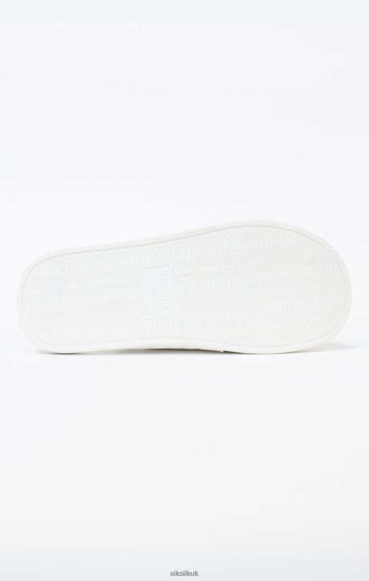 SikSilk x Footwear 020XHH8 Messi White Slippers Men