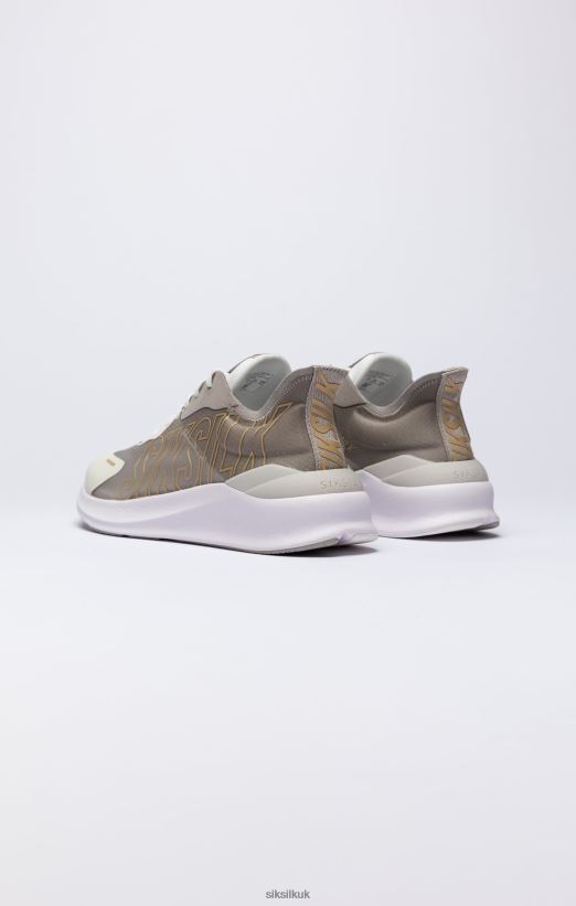 SikSilk Footwear 020XHH15 Beige Mako Performance Running Trainer Men