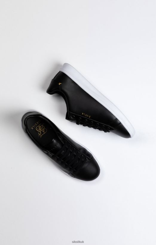 SikSilk Footwear 020XHH17 Black Low-Top Casual Trainer Men