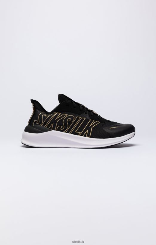 SikSilk Footwear 020XHH18 Black Mako Performance Running Trainer Men