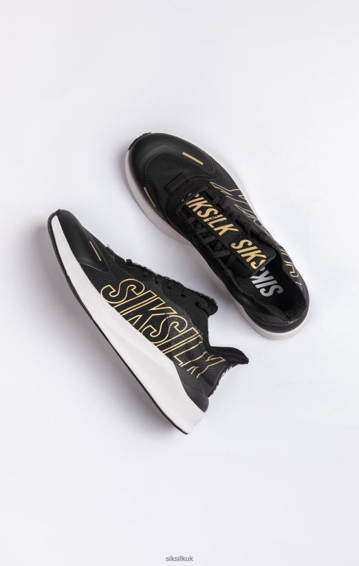 SikSilk Footwear 020XHH18 Black Mako Performance Running Trainer Men