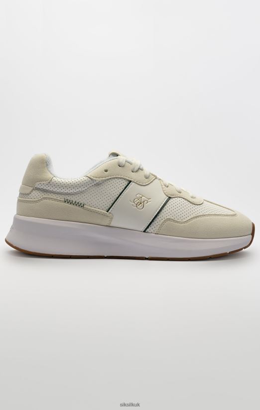 SikSilk Footwear 020XHH1 Ecru Wira Racer Trainer Men