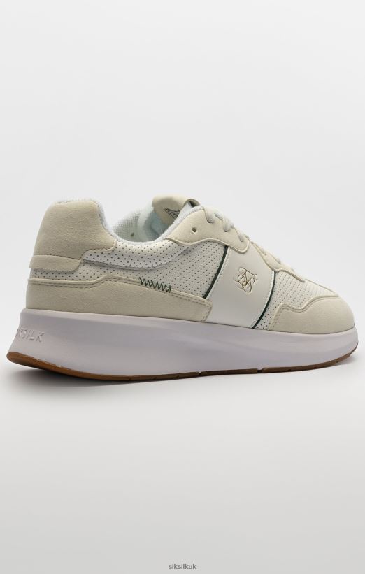 SikSilk Footwear 020XHH1 Ecru Wira Racer Trainer Men