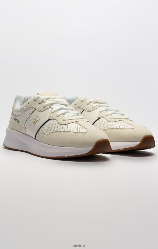 SikSilk Footwear 020XHH1 Ecru Wira Racer Trainer Men