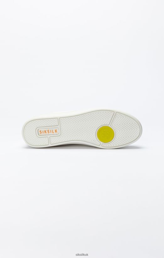 SikSilk Footwear 020XHH21 White Low-Top Casual Trainer Men