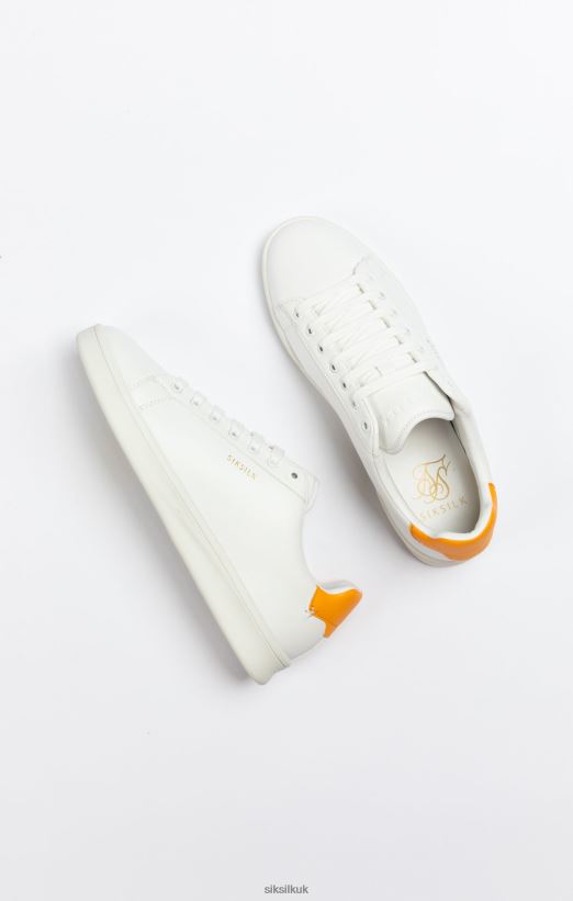 SikSilk Footwear 020XHH21 White Low-Top Casual Trainer Men