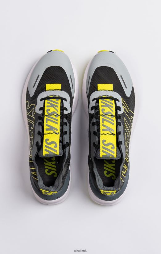 SikSilk Footwear 020XHH22 Grey Mako Performance Running Trainer Men