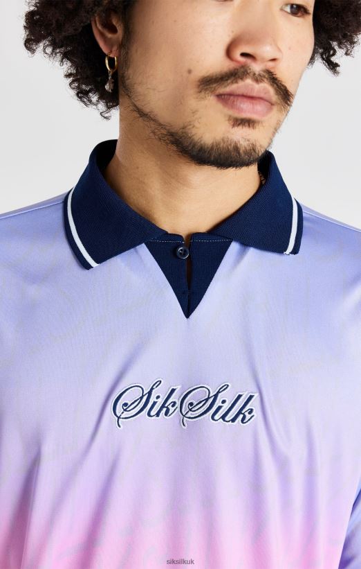 SikSilk Apparel 020XHH382 Navy Football Jersey Men