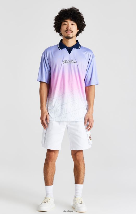 SikSilk Apparel 020XHH382 Navy Football Jersey Men