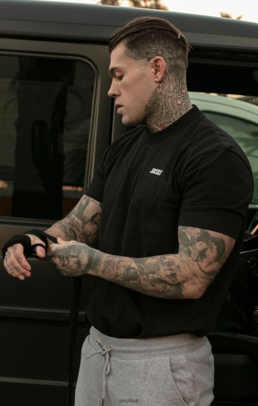 SikSilk Apparel 020XHH401 Limited Edition Academy T-Shirt Men