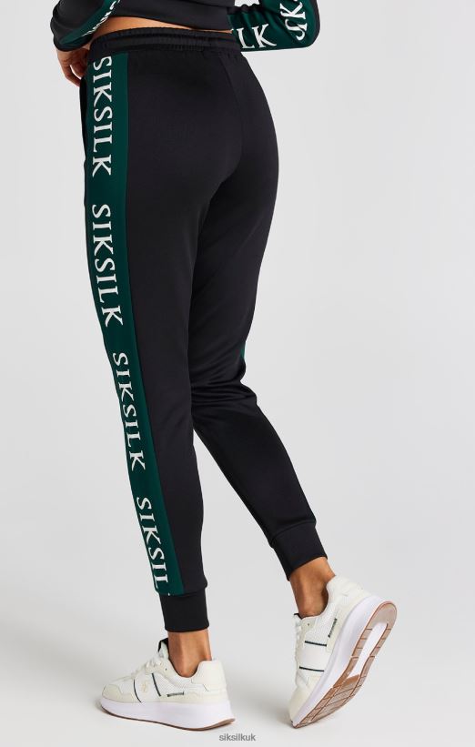 SikSilk Apparel 020XHH156 Black Track Pant Women