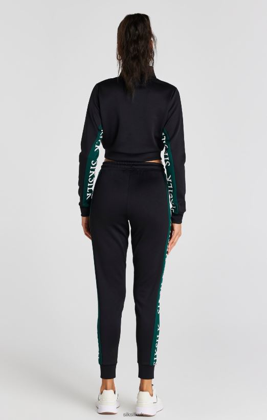 SikSilk Apparel 020XHH156 Black Track Pant Women