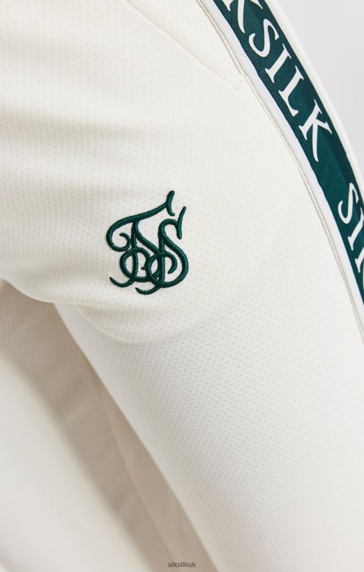 SikSilk Apparel 020XHH161 Ecru Tape Track Pant Women