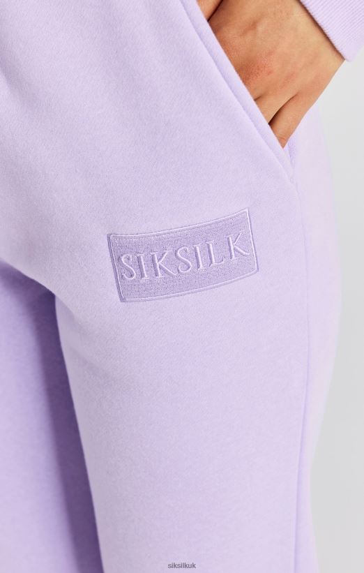 SikSilk Apparel 020XHH162 Lilac Jogger Women