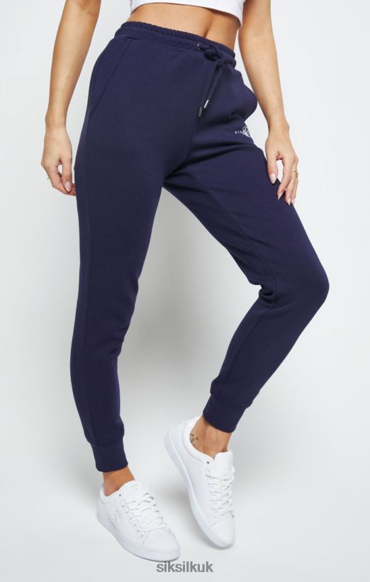 SikSilk Apparel 020XHH165 Navy Essential Jogger Women