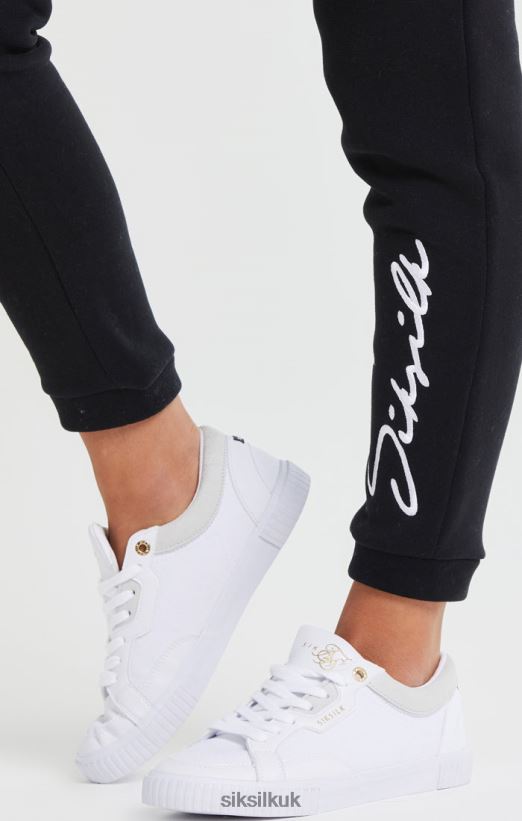 SikSilk Apparel 020XHH166 Essential Jogger - Black Women