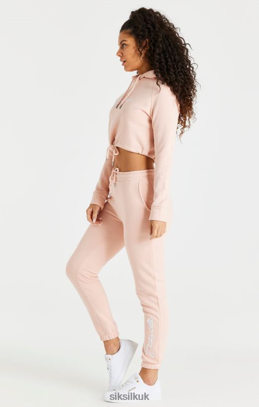 SikSilk Apparel 020XHH167 Pink Essential Jogger Women