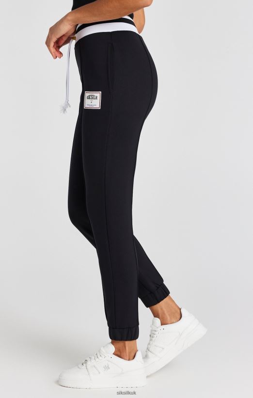 SikSilk Apparel 020XHH168 Black Basketball Track Pant Women
