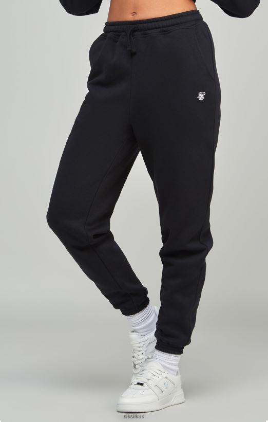 SikSilk Apparel 020XHH177 Black Essential Jogger Women