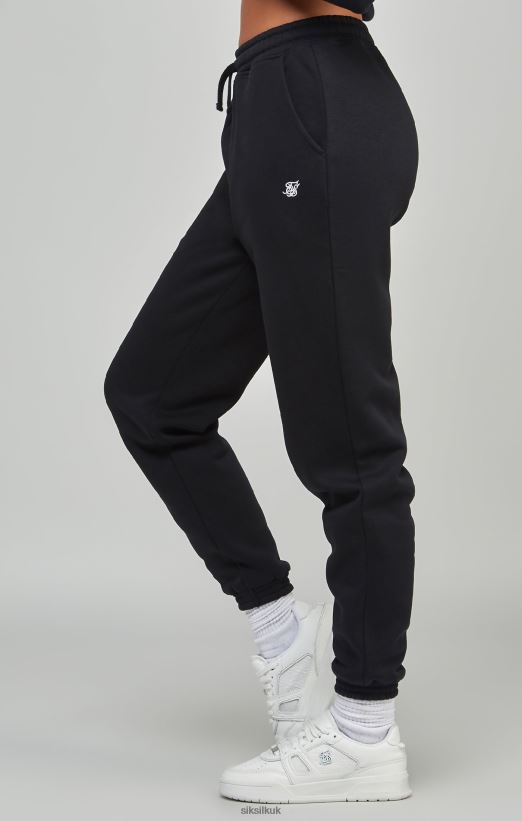 SikSilk Apparel 020XHH177 Black Essential Jogger Women