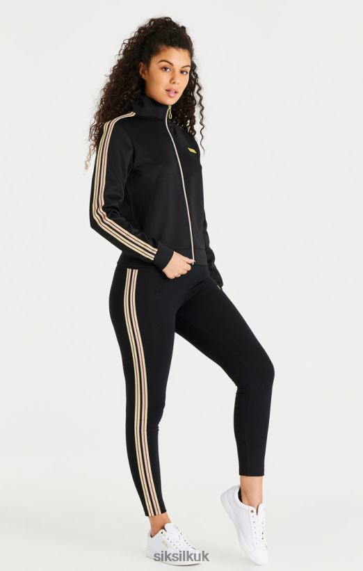 SikSilk Apparel 020XHH173 Black High Waist Legging Women