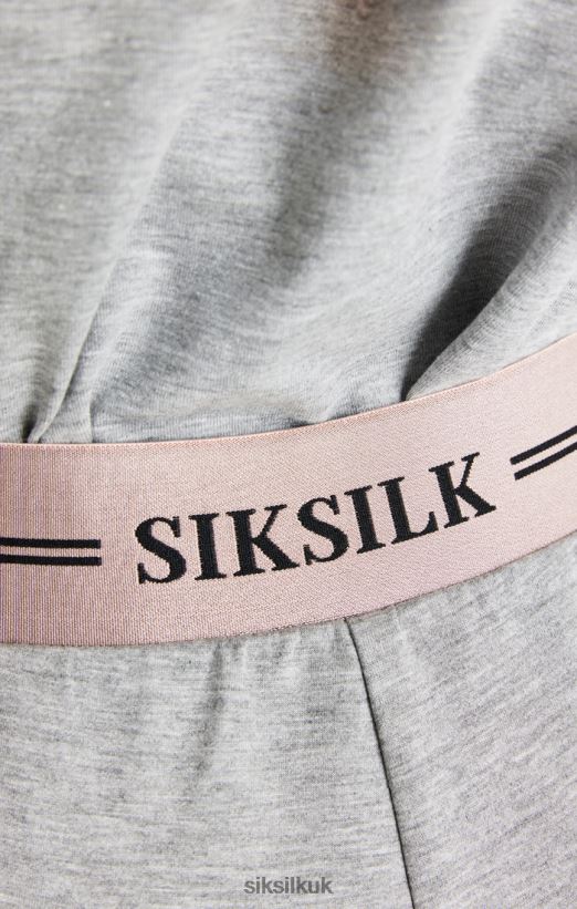 SikSilk Apparel 020XHH186 Grey Marl Track Pant Women