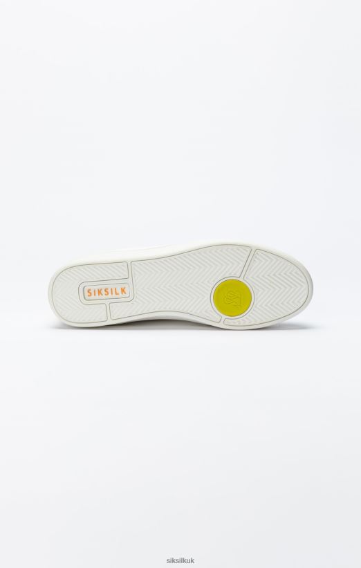 SikSilk Footwear 020XHH250 White Low-Top Casual Trainer Women